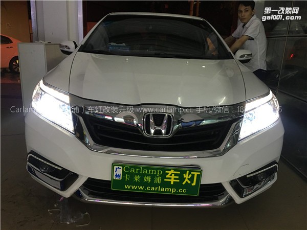 廣州【卡萊姆浦車燈】本田凌派：進口（拆車）海拉5雙光透鏡+巖崎頂級LBS氙氣大燈5500K+小糸安定器