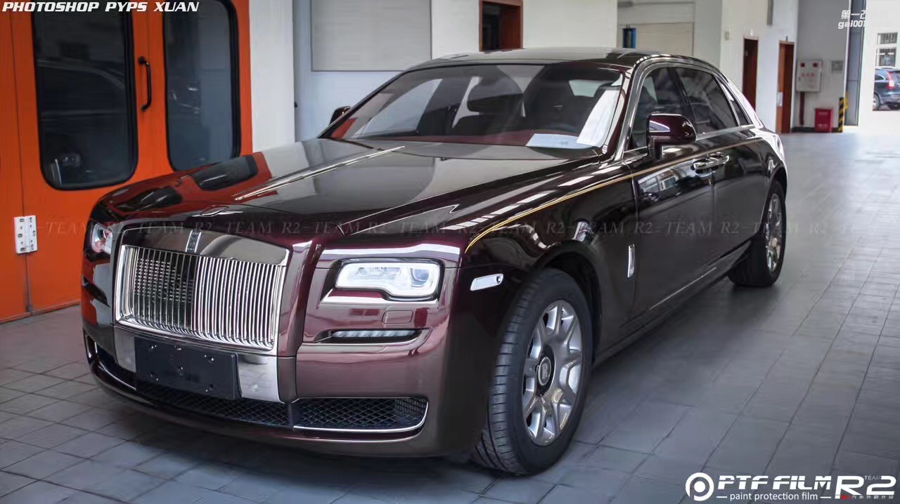 勞斯萊斯古斯塔PTF透明膜