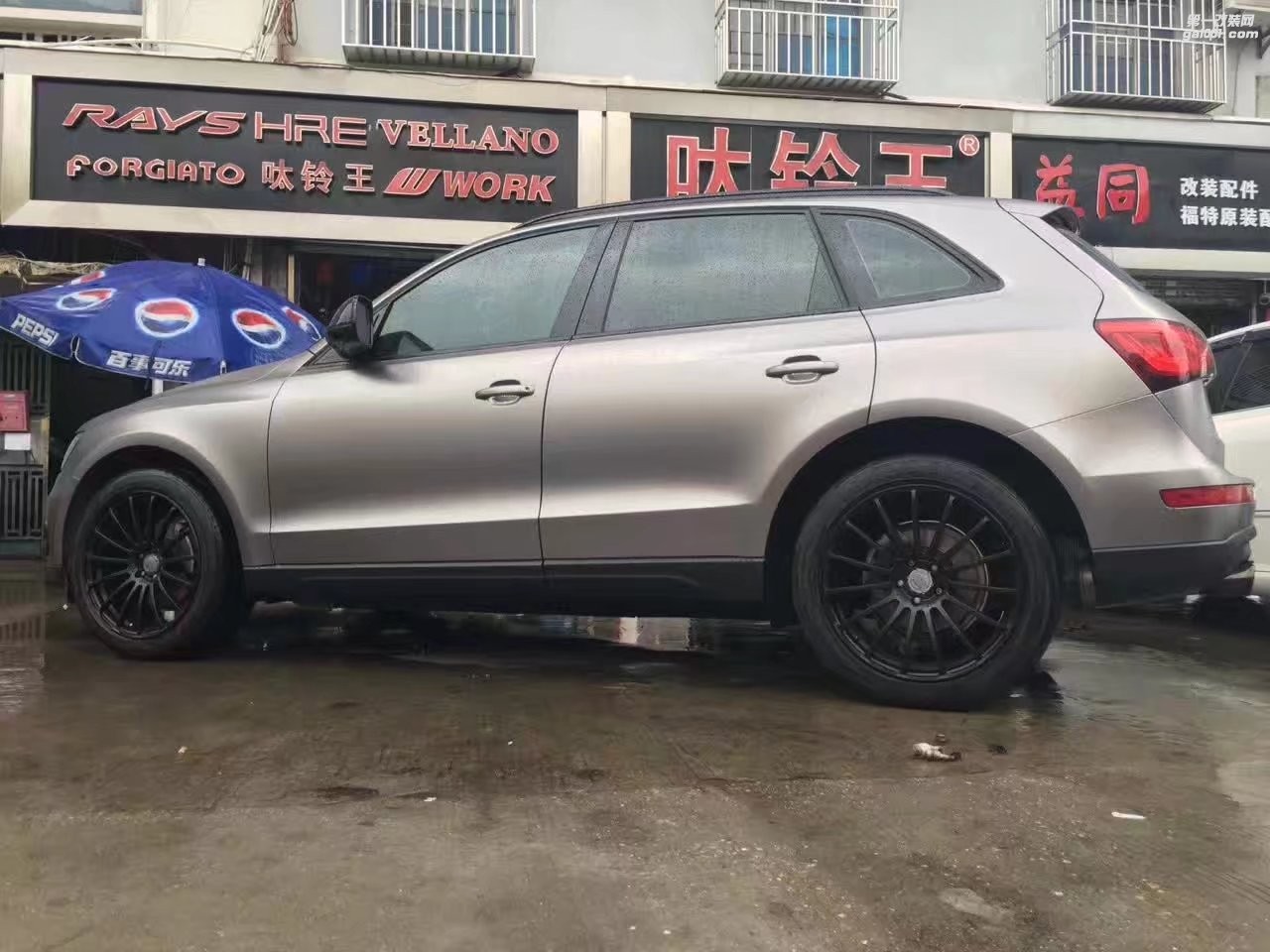 奧迪，換 橫濱 鍛造 20寸 完工！