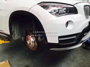 寶馬X1，上車AP9660，鍛造卡鉗
