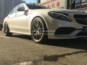 奔馳C63 改裝BBS RI-D 20寸鍛造輪轂