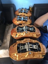 奔馳C級w205改裝AMG前六后四鮑魚剎車