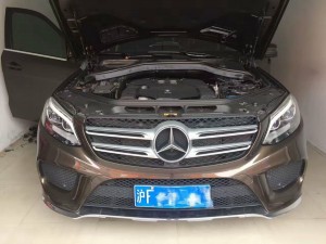 5/8上海杰緣奔馳改裝GLE400拆去國產(chǎn)360安裝原廠360全景攝像頭案例展示