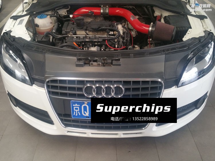 2010年奧迪TT 2.0T敞篷直刷ECU動力升級，國際改裝品牌Superchips調(diào)校程序