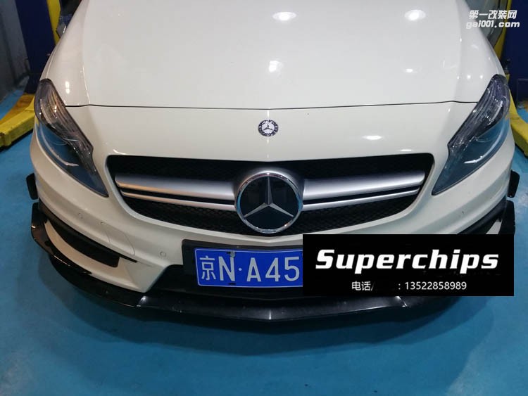 2014年奔馳A45 AMG 2.0T 直刷ECU動力升級,國際改裝品牌SUPERCHIPS調(diào)校程序