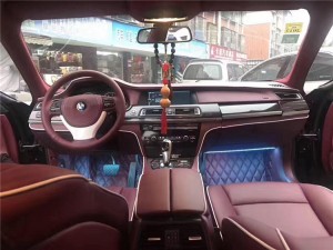 西安寶馬7系內(nèi)飾改裝、內(nèi)飾改色翻新包真皮座椅