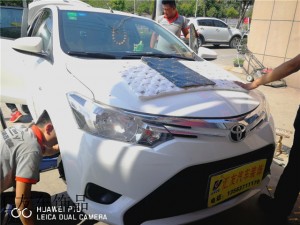 濟寧豐田威馳升級摩雷音響和整車大麥隔音