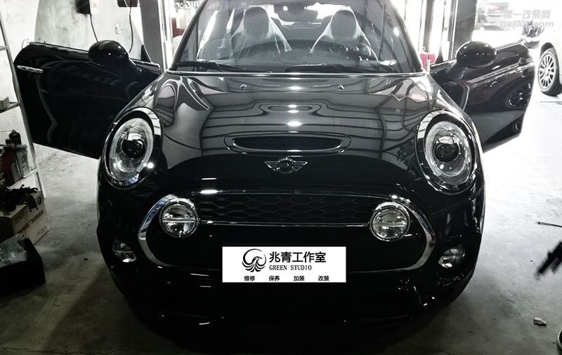 寶馬MINI cooperS加裝原廠拉力燈|寶馬MINI LED拉力燈改裝