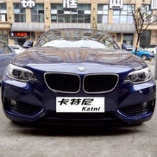 成都寶馬218改裝雙邊排氣管