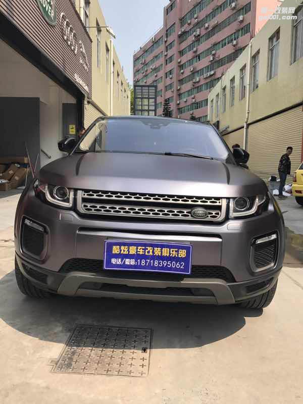 路虎，改裝，無上限，車身改色膜，輪轂噴色，鍛造