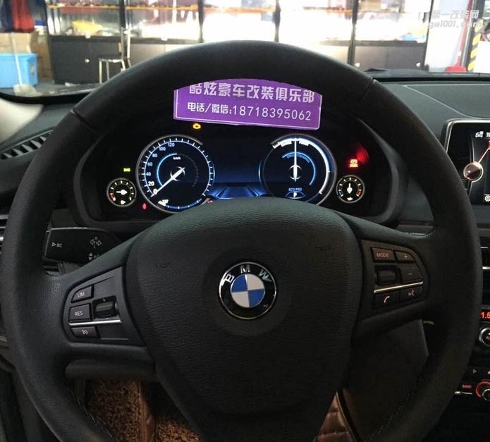 寶馬X5，全液晶儀表，三種模式，自由切換