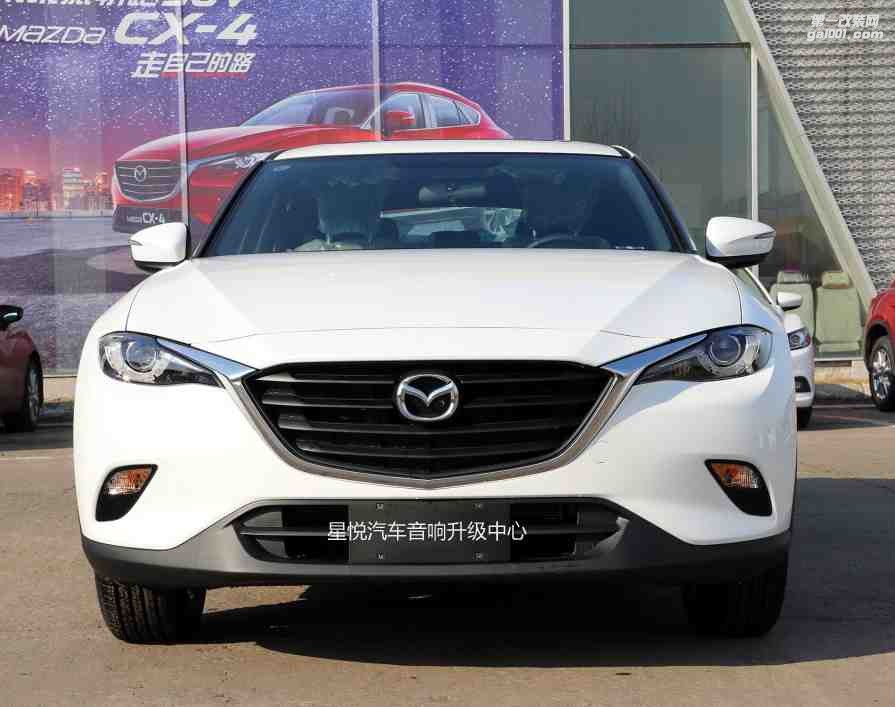 汕頭市星悅汽車音響升級中心-馬自達(dá)CX-4大能4門隔音，升級前聲場勁浪套裝喇叭，后聲場勁浪同軸喇叭勁浪超薄低音炮