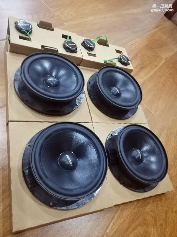 臨沂帕薩特升級德國伊頓ETON專用無損改裝，臨沂醇聲典汽車音響改裝案例