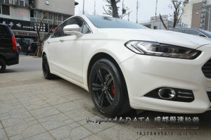 成都極速輪轂 蒙迪歐改裝17寸輪轂案例