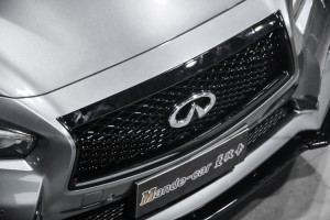 英菲尼迪Q50L改運(yùn)動(dòng)款包圍Work輪轂AP剎車(chē)