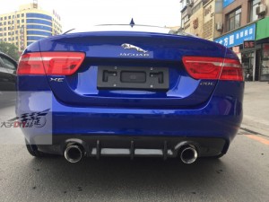 大宇車迷站 捷豹XE升級RES中尾段閥門排氣系統(tǒng)