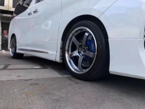 埃爾法，換 ADVAN GT 全新 完工。