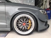 95新，日本  鍛造 雙片 BBS LM269   19寸  8.5J   ET32  5*112