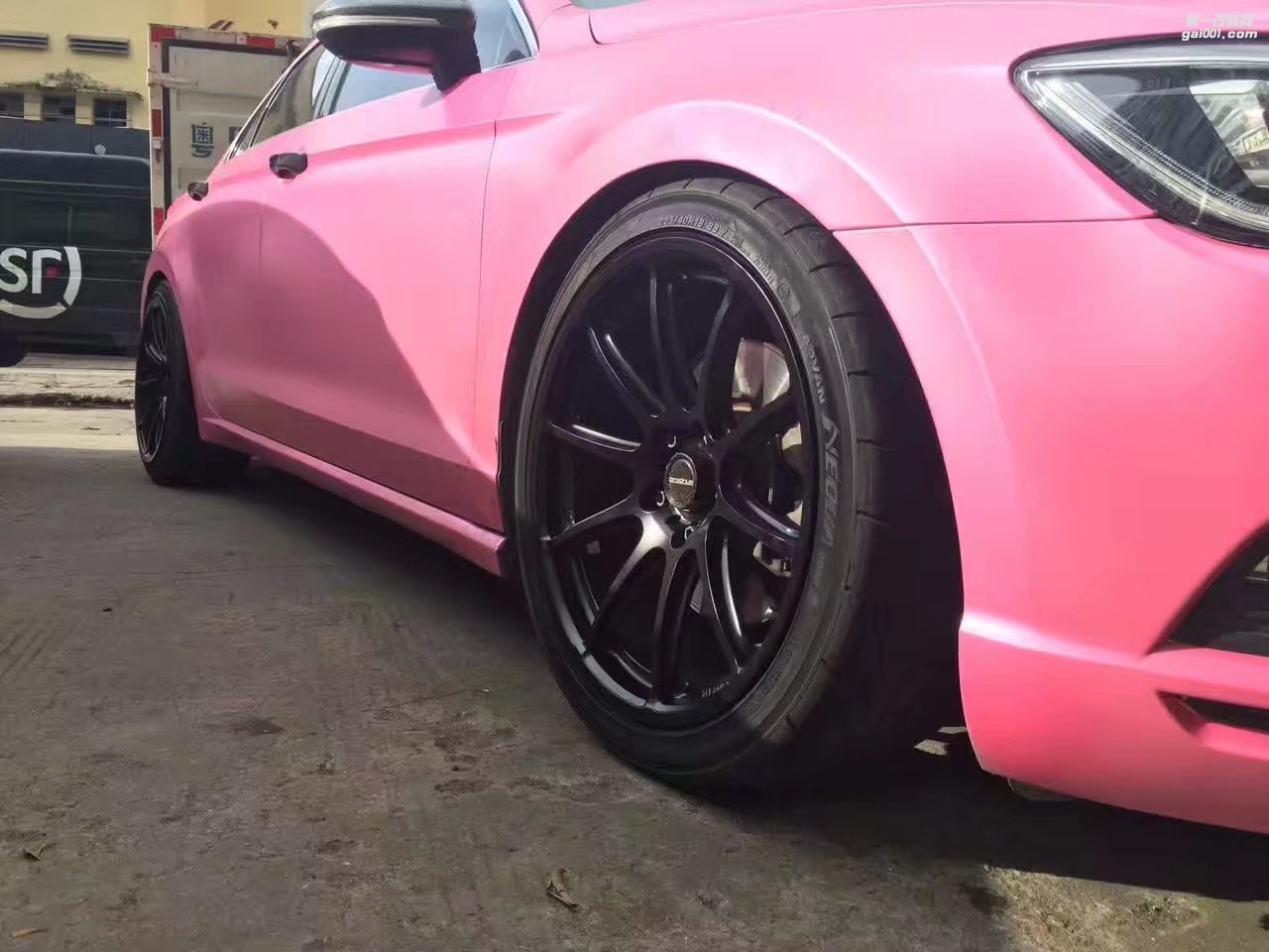 大眾，換  Prodrive  18寸 完工！