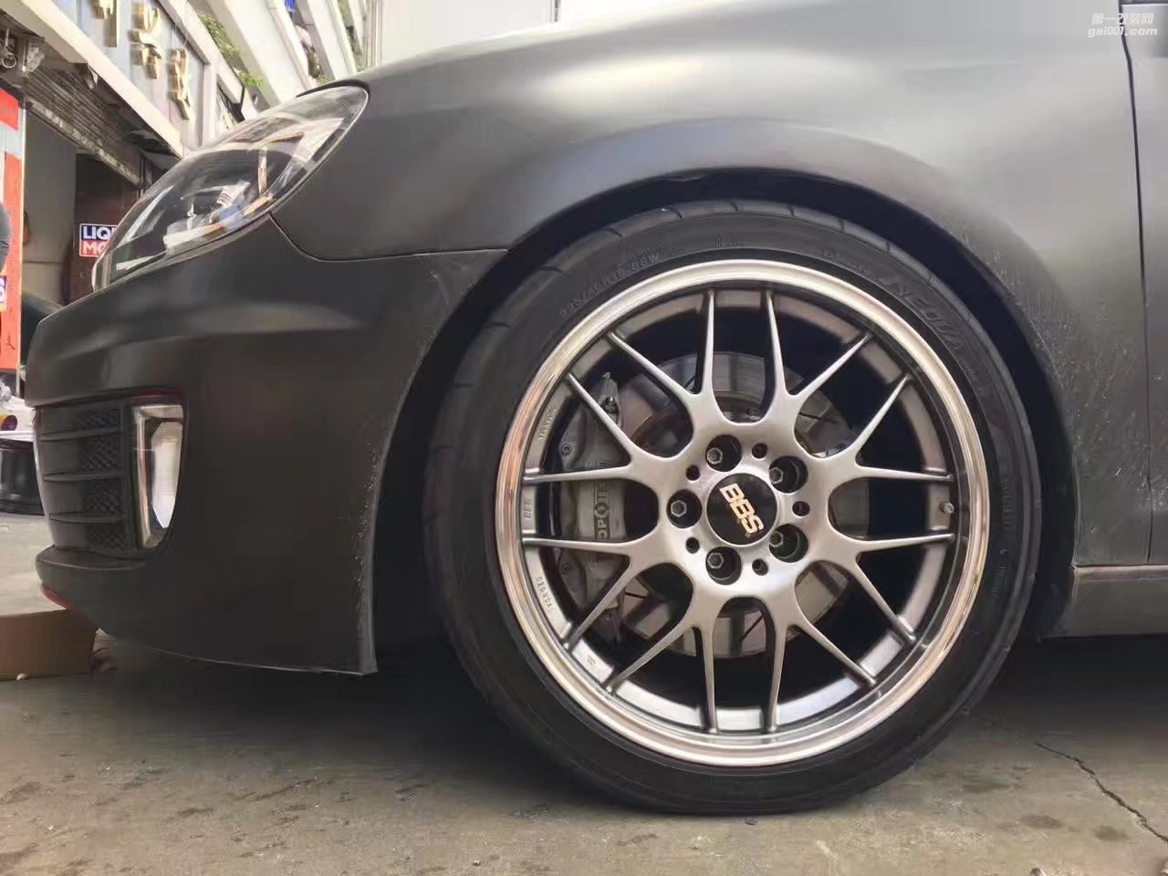 大眾，換 BBS RGR 18寸 完工！