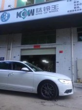 奧迪，換 BBS  18寸  完工！