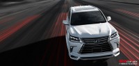 最新款雷克薩斯LX570改裝寬體小包圍 日本正品WALD前唇尾翼套件