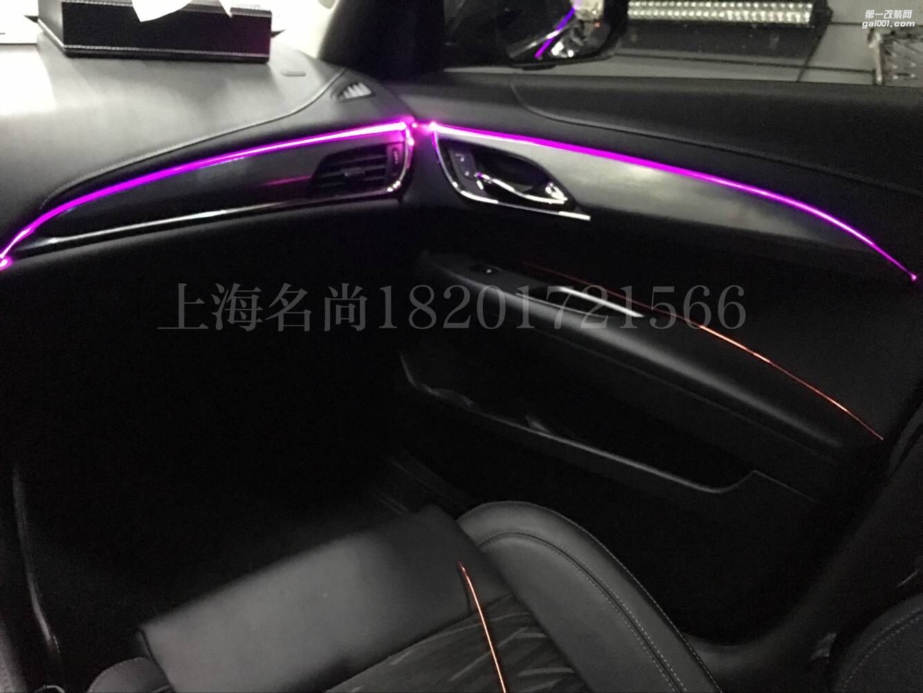 凱迪拉克ATSL改裝64色內(nèi)飾氛圍燈！CTS/XTS/改裝（上海名尚改裝）