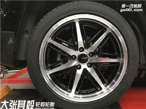 JEEP自由客輪轂改裝R19長沙大張其轂