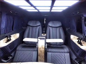 奔馳V260商務(wù)內(nèi)飾改裝升級(jí)——高格調(diào)才有高品位