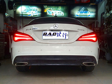 成都銳行-奔馳CLA260改裝MR.MONKEY猴子制燥閥門(mén)排氣