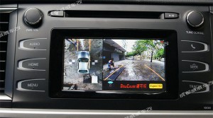 蘭德酷路澤360全景行車輔助系統(tǒng)改裝