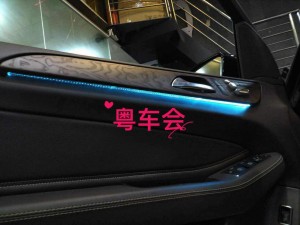 奔馳GLE320GLS400 ML GL原廠氛圍燈車內(nèi)氣氛燈岑木內(nèi)飾桃木方向盤