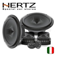 HERTZ赫兹FCK165汽车音响喇叭6.5寸套装改装高音头中低音带分频器