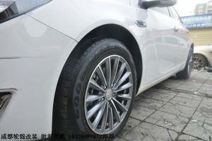 成都極速輪轂改裝店 別克君威改裝17寸輪轂