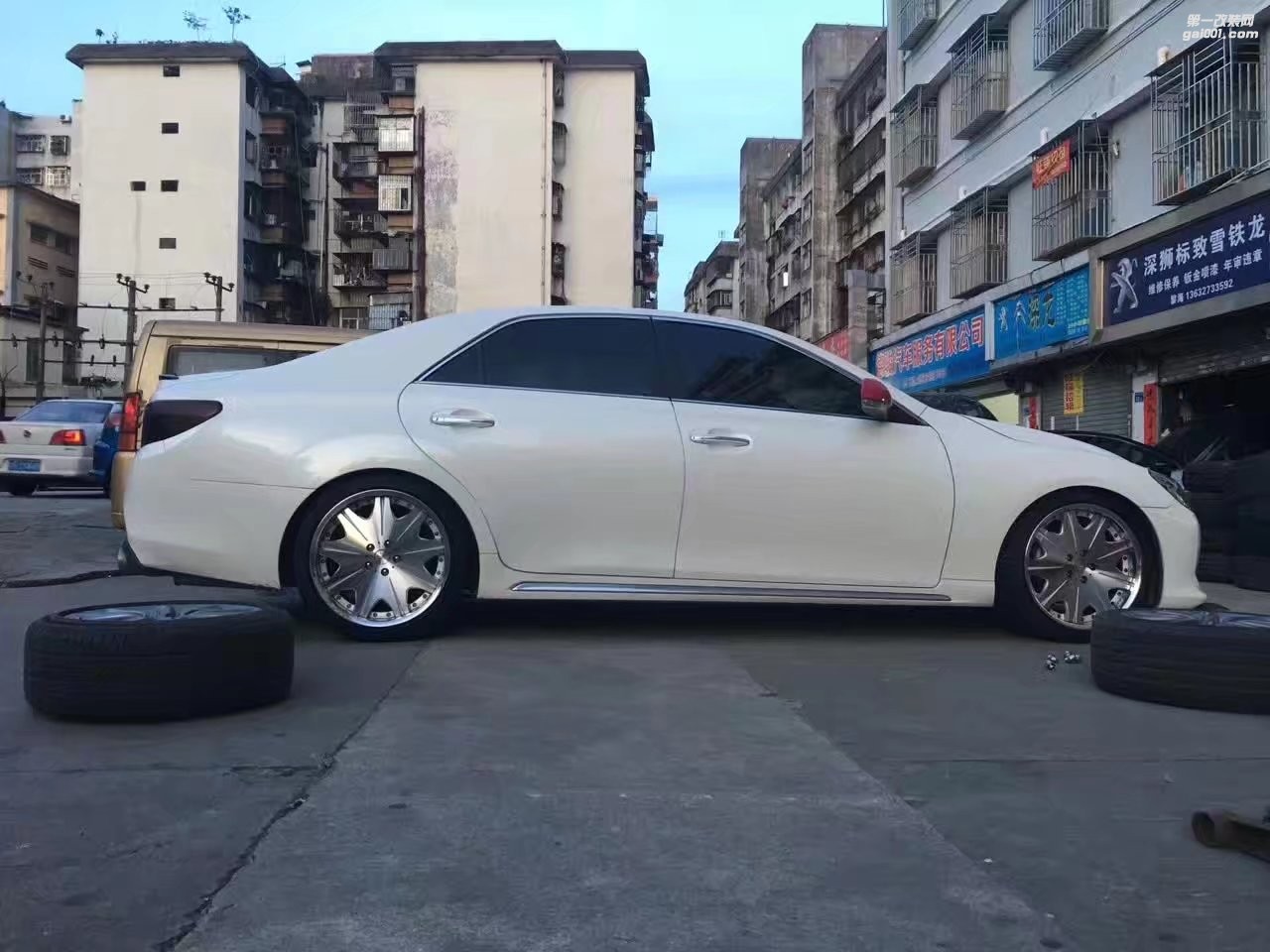 銳志，換19寸 WORK  完工！
