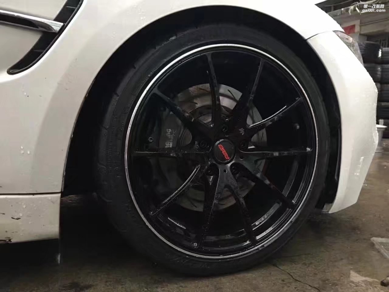 寶馬，換 RAYS  G25 ，19寸 完工！