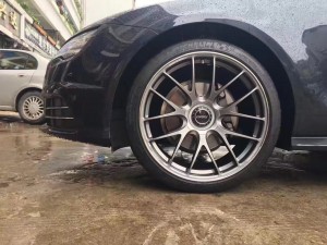 8個(gè)月的等待，厲害了！  奧迪，換RAYS  G27 完工！