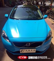 CYS亞光鉆石天藍(lán)車身改色膜 車衣裳DM090亞光鉆石天藍(lán)改色膜