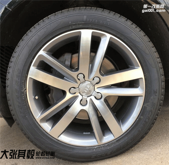 奧迪老款Q7輪轂改裝升級(jí)R20  長(zhǎng)沙大張其轂