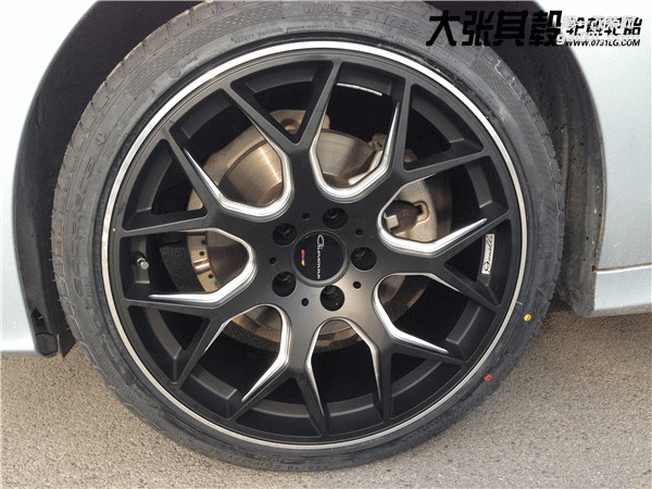 奔馳C200輪轂改裝升級(jí)R19  長沙大張其轂