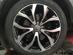 奧迪A6輪轂改裝升級(jí)R18  長(zhǎng)沙大張其轂