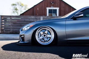 英菲尼迪Q50 WORK S1 3P鍛造+ACCU氣動(dòng)避震