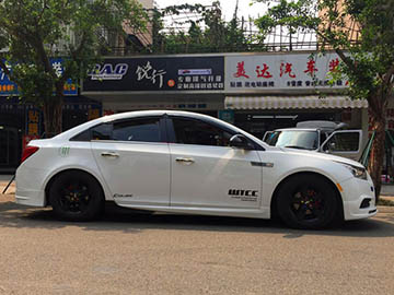 成都銳行雪佛蘭科魯茲改裝EDDY短彈簧