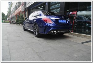 奔馳C級(jí)改卡爾森包圍 305forged FF01 18寸