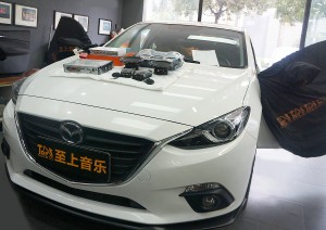 清遠至上音樂汽車音響改裝/馬自達3-初見驚艷，再見依然