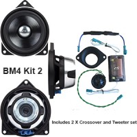 美国CDT西迪声BM4-Kit2宝马专车专用2分频套装喇叭后门2分频喇叭