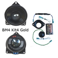 美国CDT西迪声BM4Kit 4GOLD BMW宝马专用2分频套装喇叭后门2分频