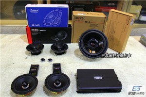 武漢福特銳界汽車(chē)音響改裝 美國(guó)霸克和圣美歌功放