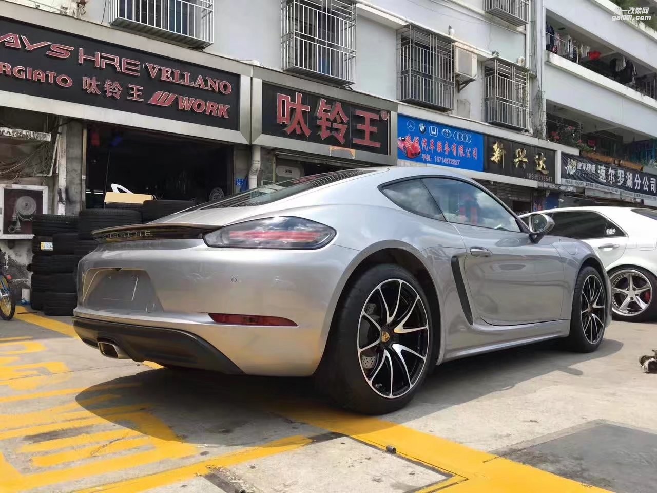 保時捷 ，裝 限量款 TWS 全新 19寸 完工！