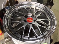 二手，鍛造 BBS LM 19寸x9J ET20 5×112 or 114.3